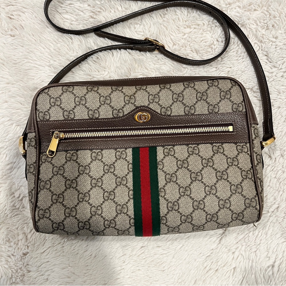 Gucci Ophidia GG Supreme small shoulder bag - Picture 2 of 16